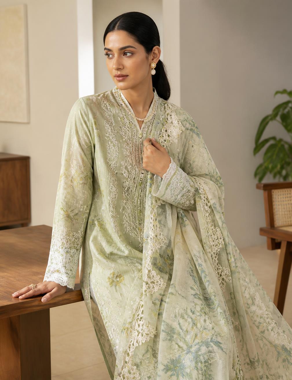 Casual Wear bespoke Pakistani outfit